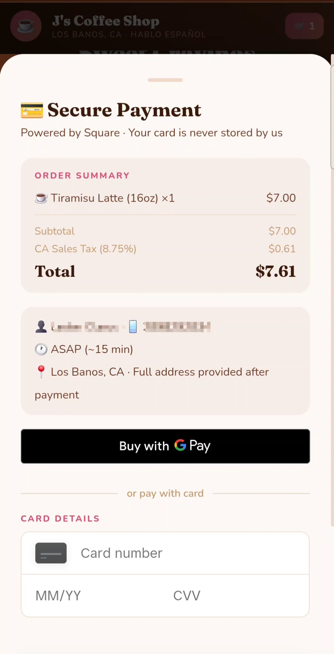Payment